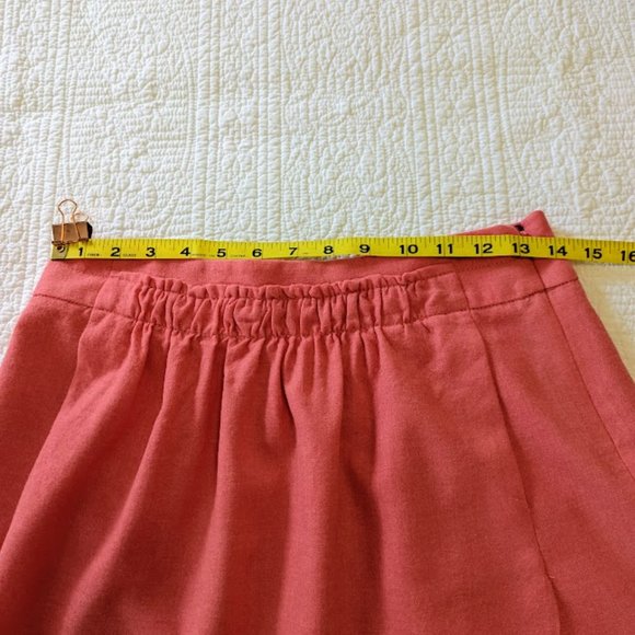 J. Crew Pink Wool Skirt - size 2 - Picture 6 of 7